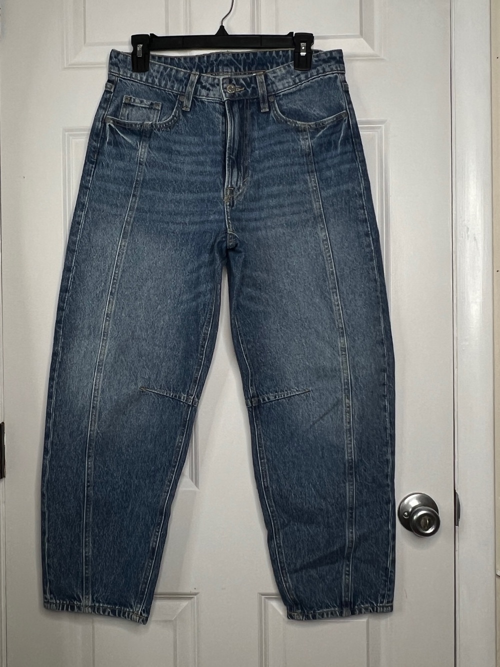 H&M Barrel Blue Jeans